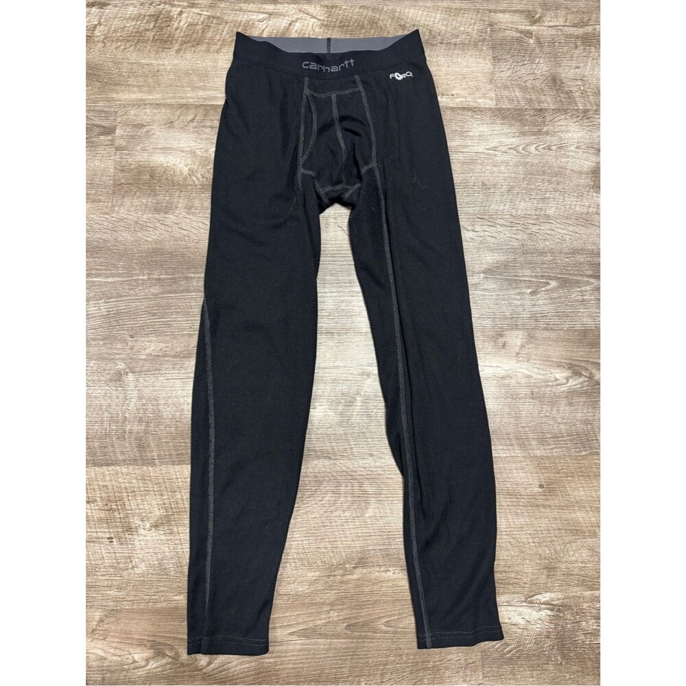 Carhartt Black Long John Pants Size Small
